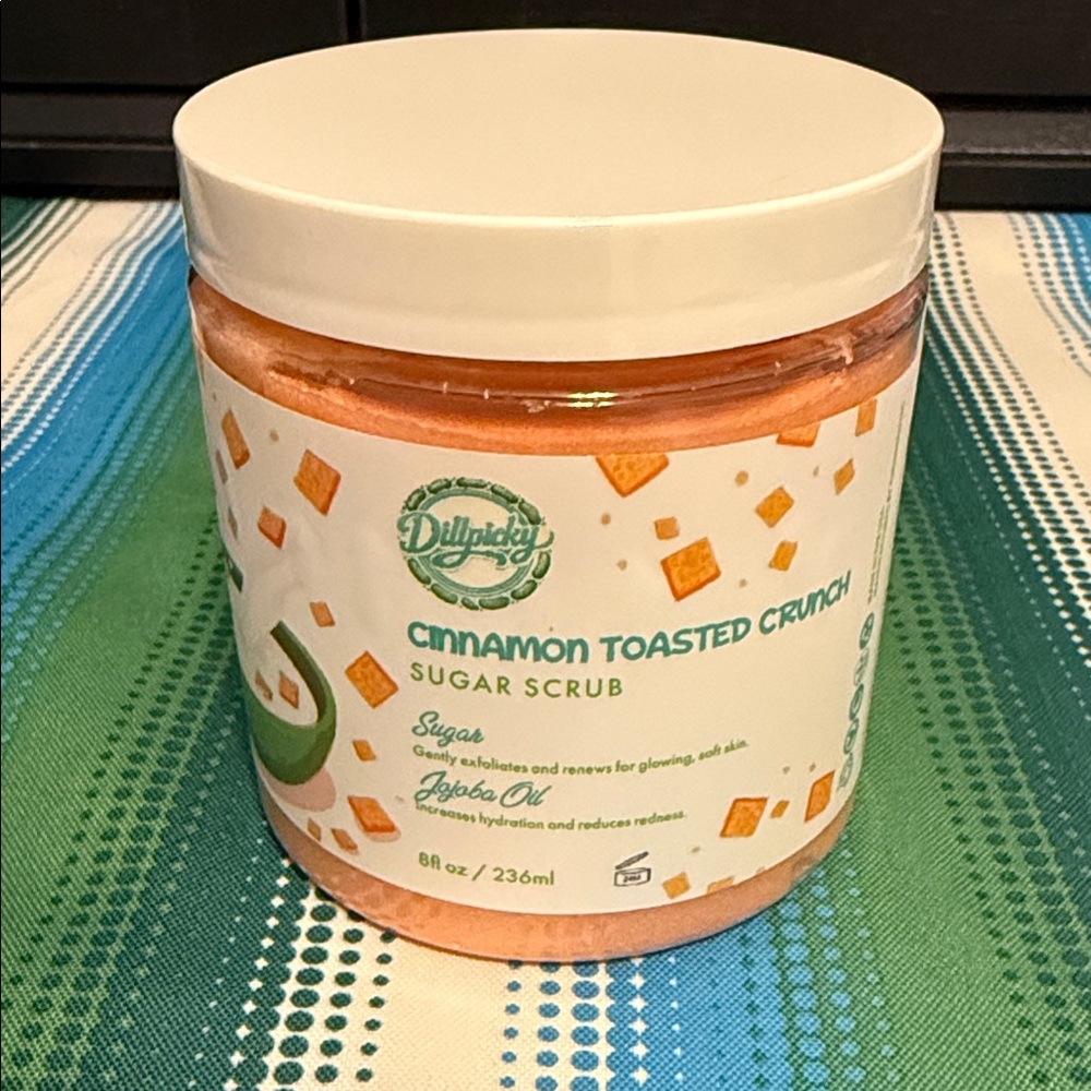Dillypicky Cinnamon Toasted Crunch Sugar Scrub - Orange